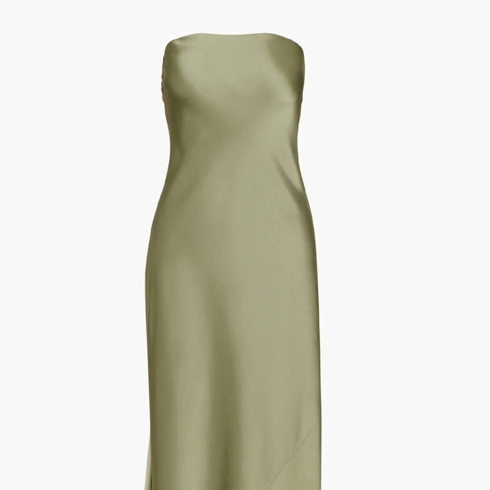 Aritzia Wilfred Charmaine Satin Dress